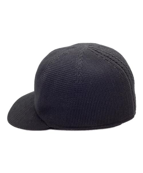CFCL（シーエフシーエル）CFCL (シーエフシーエル) MESH KNIT BASEBALL CAP ブラックの古着・服飾アイテム