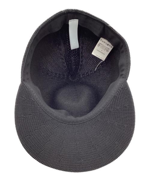 CFCL（シーエフシーエル）CFCL (シーエフシーエル) MESH KNIT BASEBALL CAP ブラックの古着・服飾アイテム