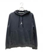 NIKEナイキ）の古着「Jordan Air Fleece PO Hoodie」｜ブラック