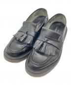 LOAKEローク）の古着「タッセルローファー」｜ブラック