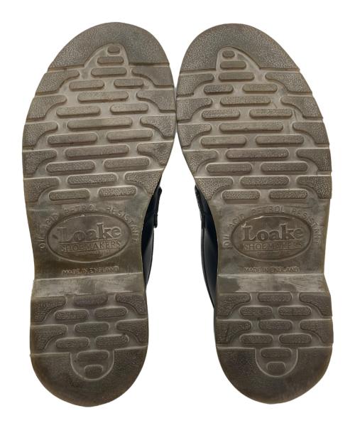 LOAKE（ローク）LOAKE (ローク) タッセルローファー ブラック サイズ:7の古着・服飾アイテム