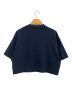 AMI Alexandre Mattiussi (アミ アレクサンドル マテュッシ) クロップドTシャツ ネイビー サイズ:S：7000円