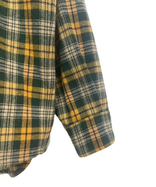 CELINE（セリーヌ）CELINE (セリーヌ) ルーズランバージャックシャツ グリーン サイズ:40の古着・服飾アイテム