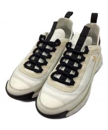 CHANEL（シャネル）の古着「LOW TOP TRAINER」｜アイボリー