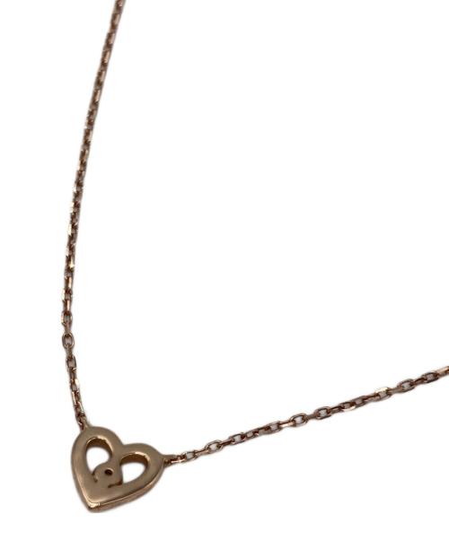 4℃（ヨンドシー）4℃ (ヨンドシー) オープンハート一粒ダイヤネックレス サイズ:-の古着・服飾アイテム