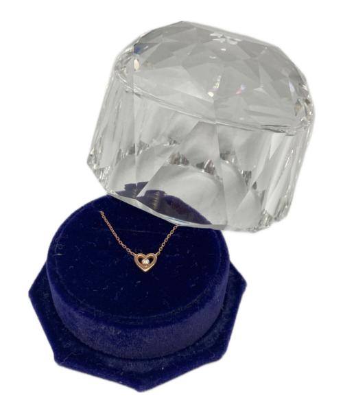 4℃（ヨンドシー）4℃ (ヨンドシー) オープンハート一粒ダイヤネックレス サイズ:-の古着・服飾アイテム