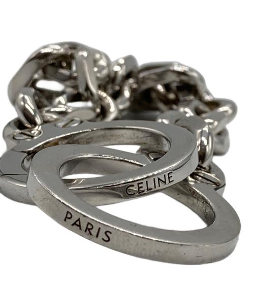 CELINE（セリーヌ）CELINE (セリーヌ) カフブレスレット シルバーの古着・服飾アイテム