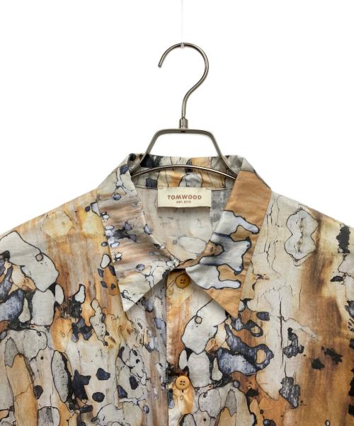 TOM WOOD（トムウッド）TOM WOOD (トムウッド) 半袖シャツ ベージュ サイズ:Mの古着・服飾アイテム