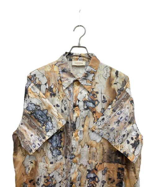 TOM WOOD（トムウッド）TOM WOOD (トムウッド) 半袖シャツ ベージュ サイズ:Mの古着・服飾アイテム