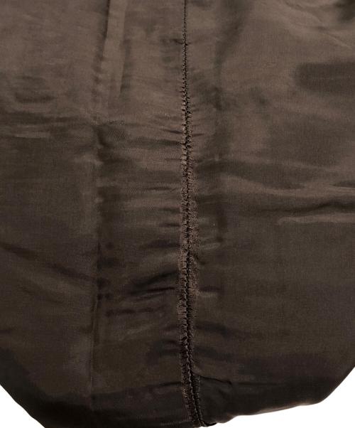 ohta（オオタ）ohta (オオタ) 木目レイヤードスラックス ブラウン サイズ:MSの古着・服飾アイテム