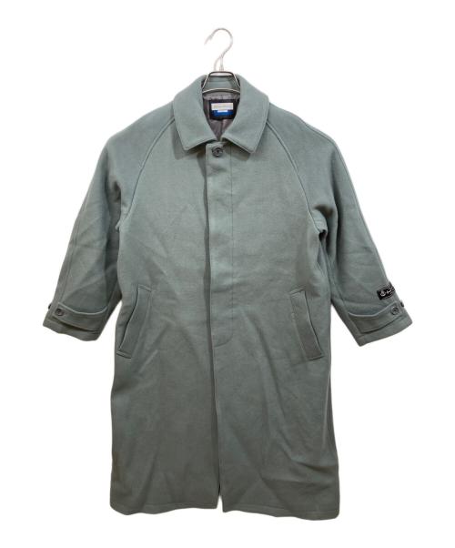 MAISON SPECIAL（メゾンスペシャル）MAISON SPECIAL (メゾンスペシャル) SUPER140Sウールプライムオーバーステンカラーコート グリーンの古着・服飾アイテム