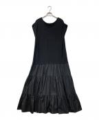 Mystradaマイストラーダ）の古着「ティアードドッキングカットワンピ」｜ブラック