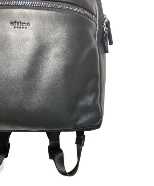 ultima tokyo（ウルティマトーキョー）ultima tokyo (ウルティマトーキョー) リアム バックパック ブラックの古着・服飾アイテム
