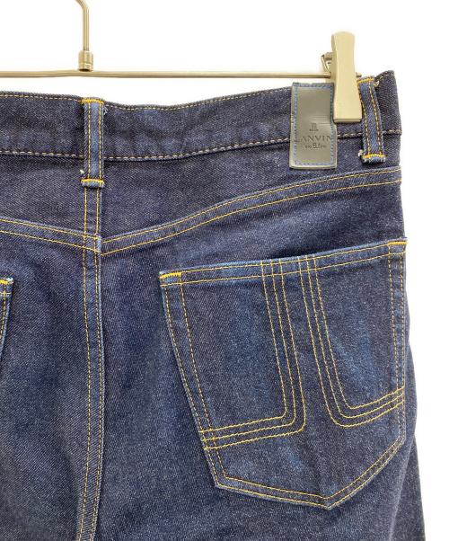 LANVIN en Bleu（ランバンオンブルー）LANVIN en Bleu (ランバンオンブルー) アンクルカット 2Wayスキニーデニム インディゴ サイズ:46の古着・服飾アイテム