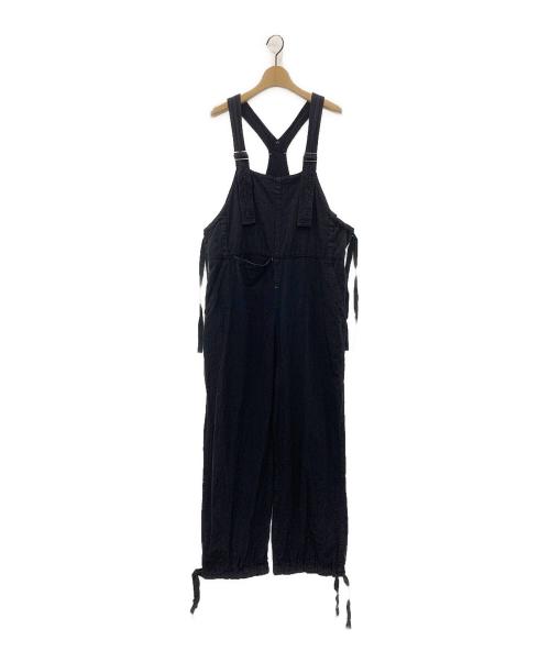 R JUBILEE（アールジュビリー）R JUBILEE (アールジュビリー) Wool Linen Overalls ブラック サイズ:Sの古着・服飾アイテム
