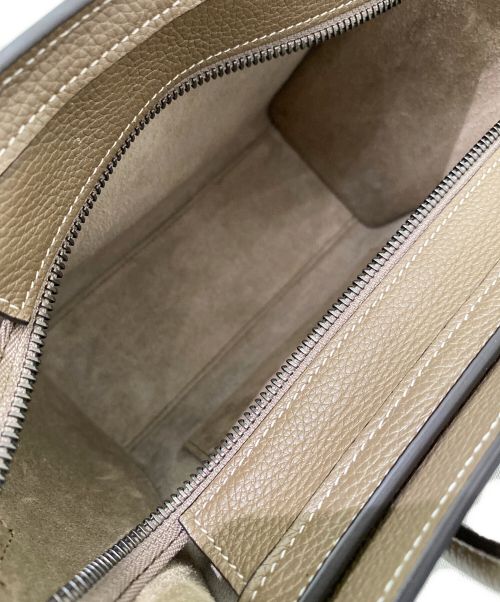 CELINE（セリーヌ）CELINE (セリーヌ) ラゲージナノ ブラウン サイズ:ナノの古着・服飾アイテム
