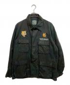 US ARMYユーエスアーミー）の古着「ミリタリーシャツ」｜カーキ