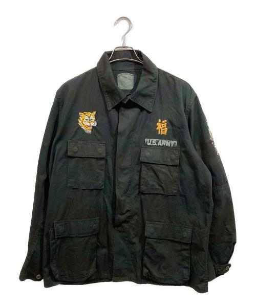 US ARMY（ユーエスアーミー）US ARMY (ユーエスアーミー) ミリタリーシャツ カーキ サイズ:実寸をご確認ください。の古着・服飾アイテム