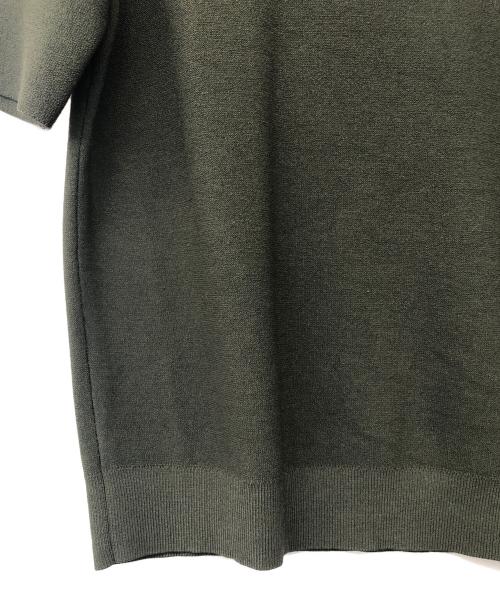 theory（セオリー）theory (セオリー) ニットTシャツ カーキ サイズ:Sの古着・服飾アイテム