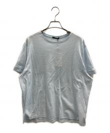 theory（セオリー）の古着「ボーダーTシャツ」｜スカイブルー×ホワイト