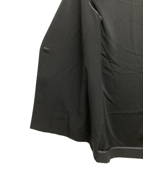 theory（セオリー）theory (セオリー) Powder Crepe CL Collarless JK ブラック サイズ:Mの古着・服飾アイテム