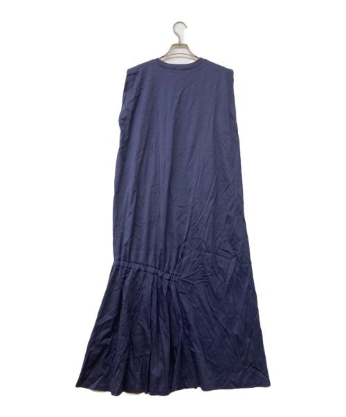 ESSEN .LAUTREAMONT（エッセン.ロートレアモン）ESSEN .LAUTREAMONT (エッセン.ロートレアモン) LEOドローストリングドレス ネイビー サイズ:38の古着・服飾アイテム