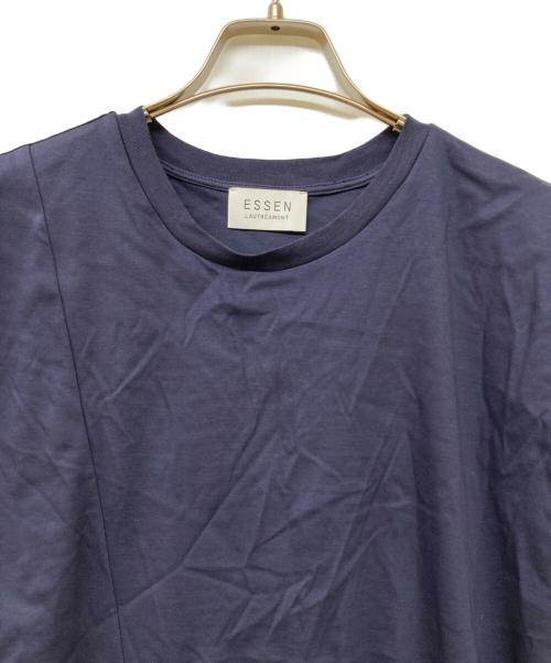 ESSEN .LAUTREAMONT（エッセン.ロートレアモン）ESSEN .LAUTREAMONT (エッセン.ロートレアモン) LEOドローストリングドレス ネイビー サイズ:38の古着・服飾アイテム