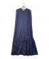 ESSEN .LAUTREAMONT（エッセン.ロートレアモン）の古着「LEOドローストリングドレス」｜ネイビー