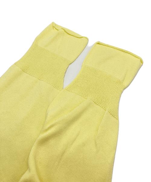 GALERIE VIE（ギャルリーヴィー）GALERIE VIE (ギャルリーヴィー) レンシルコットン ボートネックプルオーバー イエロー サイズ:Sの古着・服飾アイテム