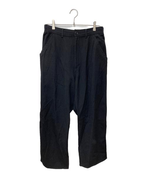 COMME des GARCONS HOMME PLUS（コムデギャルソンオムプリュス）COMME des GARCONS HOMME PLUS (コムデギャルソンオムプリュス) ウールパンツ PP-04017S ブラック サイズ:Sの古着・服飾アイテム