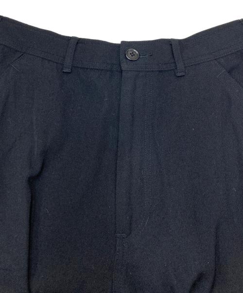 COMME des GARCONS HOMME PLUS（コムデギャルソンオムプリュス）COMME des GARCONS HOMME PLUS (コムデギャルソンオムプリュス) ウールパンツ PP-04017S ブラック サイズ:Sの古着・服飾アイテム