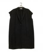 Col Pierrotコルピエロ）の古着「Georgette Long Vest」｜ブラック