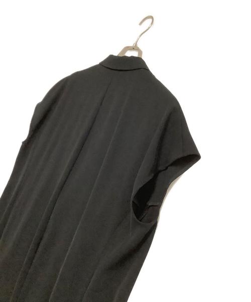 Col Pierrot（コルピエロ）Col Pierrot (コルピエロ) Georgette Long Vest ブラック サイズ:38の古着・服飾アイテム