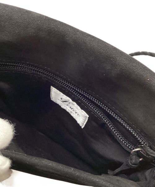 Lisiere（リジェール）Lisiere (リジェール) Col Pierrot (コルピエロ) ショルダーバッグ ブラックの古着・服飾アイテム