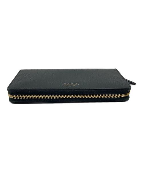 SMYTHSON（スマイソン）SMYTHSON (スマイソン) Panamaレザージップパース L ブラックの古着・服飾アイテム