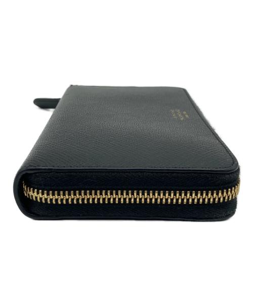 SMYTHSON（スマイソン）SMYTHSON (スマイソン) Panamaレザージップパース L ブラックの古着・服飾アイテム