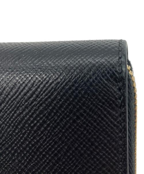 SMYTHSON（スマイソン）SMYTHSON (スマイソン) Panamaレザージップパース L ブラックの古着・服飾アイテム