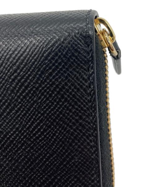 SMYTHSON（スマイソン）SMYTHSON (スマイソン) Panamaレザージップパース L ブラックの古着・服飾アイテム