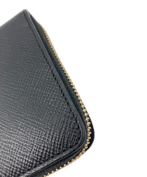 SMYTHSON（スマイソン）SMYTHSON (スマイソン) Panamaレザージップパース L ブラックの古着・服飾アイテム