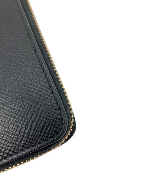 SMYTHSON（スマイソン）SMYTHSON (スマイソン) Panamaレザージップパース L ブラックの古着・服飾アイテム