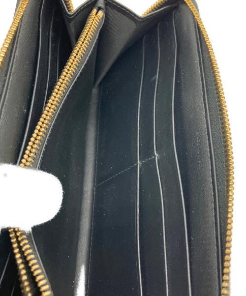 SMYTHSON（スマイソン）SMYTHSON (スマイソン) Panamaレザージップパース L ブラックの古着・服飾アイテム