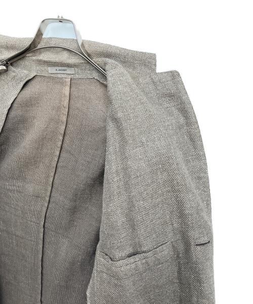 BOGLIOLI（ボリオリ）BOGLIOLI (ボリオリ) コットンリネンテーラードジャケット ブラウン サイズ:48の古着・服飾アイテム