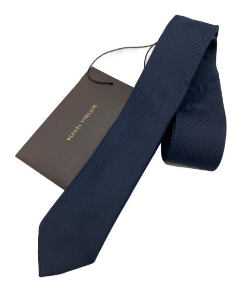 BOTTEGA VENETA（ボッテガベネタ）BOTTEGA VENETA (ボッテガベネタ) ナロータイプネクタイ ネイビー サイズ:表記無の古着・服飾アイテム