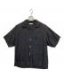 FLAGSTUFF（フラグスタフ）の古着「ORIGINAL PAISLEY S/S SHIRTS」｜ブラック