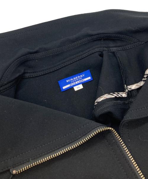 BURBERRY BLUE LABEL（バーバリーロンドンブルーレーベル）BURBERRY BLUE LABEL (バーバリーロンドンブルーレーベル) フレンチスリーブダブルワンピース ブラック サイズ:38の古着・服飾アイテム