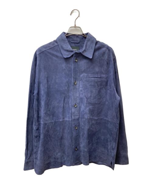 ARMA（アーマ）ARMA (アーマ) シャツジャケット ブルー サイズ:50の古着・服飾アイテム