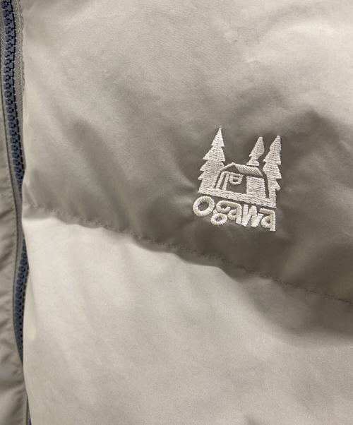 OGAWA（オガワ）OGAWA (オガワ) リバーシブルダウンジャケット ベージュ×カーキ サイズ:SIZE Lの古着・服飾アイテム