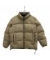 OGAWA（オガワ）の古着「リバーシブルダウンジャケット」｜ベージュ×カーキ