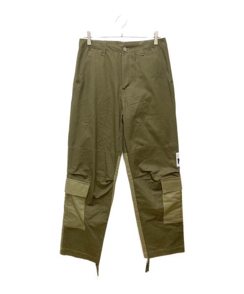 NOMANUAL（ノーマニュアル）NOMANUAL (ノーマニュアル) カーゴパンツ オリーブ サイズ:Mの古着・服飾アイテム