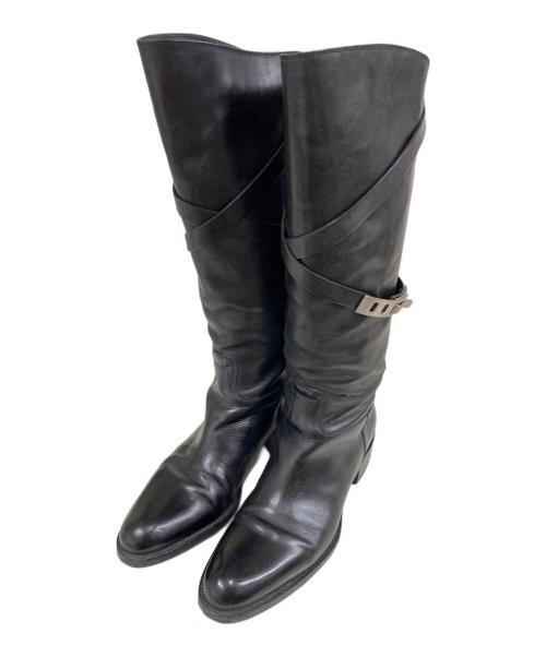 SARTORE（サルトル）SARTORE (サルトル) ジョッキーブーツ ブラック サイズ:36.5の古着・服飾アイテム